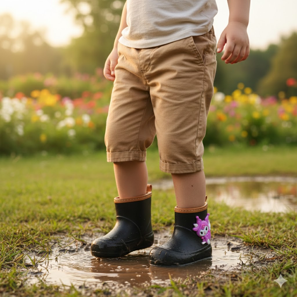 خرید آنلاین چکمه بچگانه پایون مدل فانی کرومی کد 01